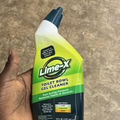 Lime-X Fast Acting Toilet Bowl Cleaner Gel, 16 fl oz (473 mL)