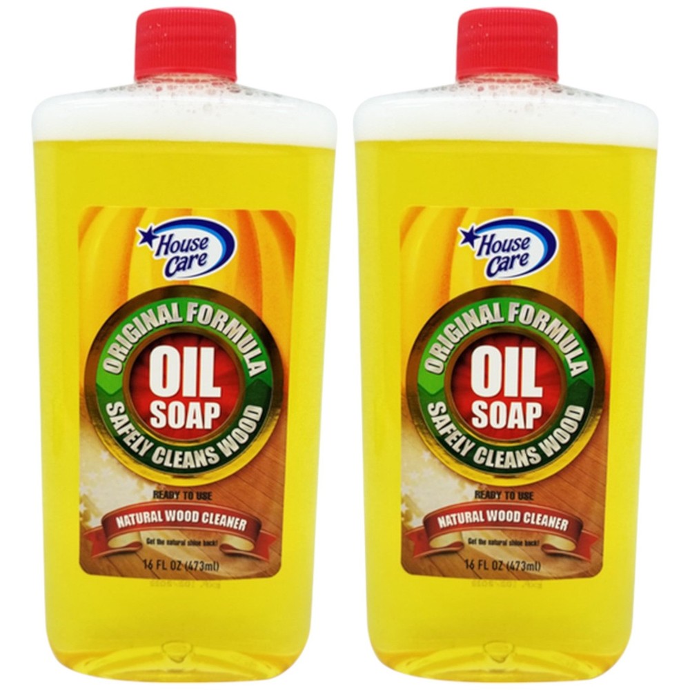 Oil Soap Natural Wood Cleaner – Original Formula, 16oz. (473ml) (Pack of 2)