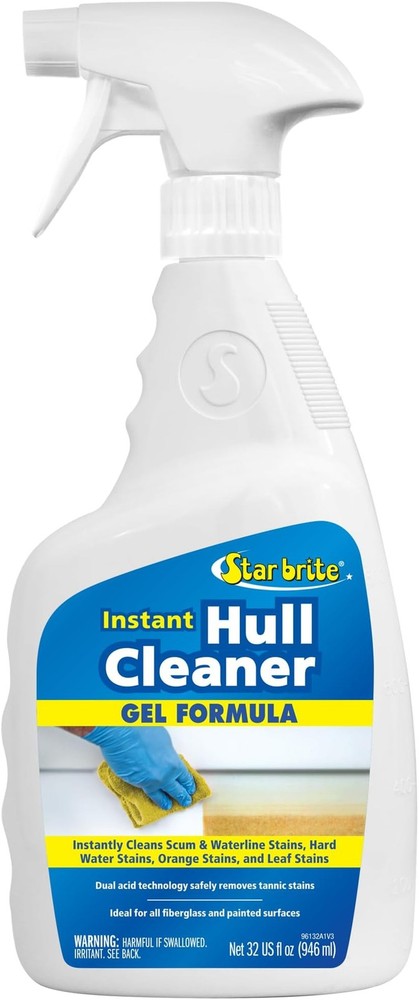 STAR BRITE Instant Hull Cleaner – 32 Oz Gel Spray – Easily Remove Stains, Scu…
