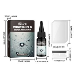 Automotive Glass Repair Kit Fluid Fix Car Windshield Resin Chip Crack Tool