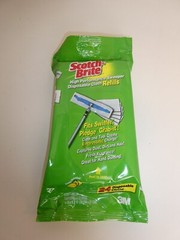 VTG 3M Scotch-Brite 24 Disposable Cloths Sweeper Refills Fits Swiffer, Grab-it