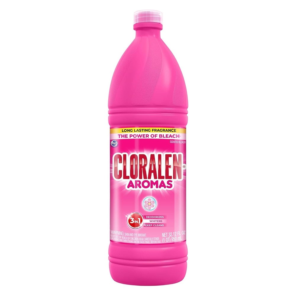CLORALEN® Household Cleaning Liquid Scented Bleach – Floral Fantasy (32.12 fl oz
