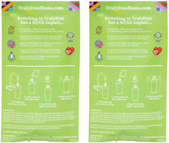Truly Free Non Toxic Dish Soap Kit | Natural Concentrated Dishwashing Liquid – S
