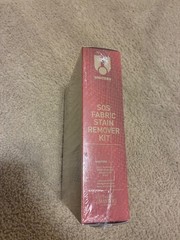 Brand new. Unopened. SOS Fabric Care Stain Removal Kit . Get stains out quick!.