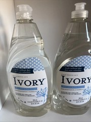 2 Pack Ivory Dish Soap Classic Scent Liquid Dish Detergent 24 oz Each