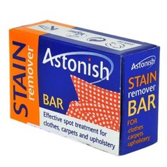 4x Astonish Stain Remover Bar Clothes Carpet Upholstery Pre Laundry Fabric 75g.