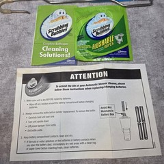 Scrubbing Bubbles Automatic Shower Cleaner Dual Kit with 2 Refills New Open Box