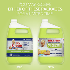 Mr. Clean 02621EA 1 Gallon Finished Floor Cleaner – Lemon Scent New