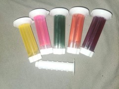 5 Pack Toilet Gel Stamp, Toilet Bowl Cleaner Gel, 5 Scents Flower Shaped
