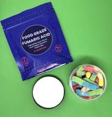 Fumaric Acid Food Grade Sour Powder for Sour Candy, Vegan Food Additive and p…