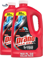 Drano Max Gel Drain Clog Remover & Cleaner, Fast-Acting to Unclog Standing Water