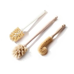 Bottle Brush & Dish Scrubber Set (3 Pack) – Kitchen Cleaning Kit with L-Shape…