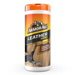 Leather Car Cleaning Wipes with Beeswax Conditioner Pack of 20