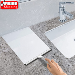 All-Purpose Stainless Steel Shower Squeegee for Shower Glass Door with 2 Adhesiv