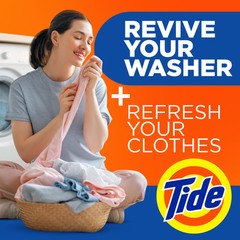 Tide Washing Machine Cleaner Powder 13.2 Ounce Pack of 1 Odor Eliminator