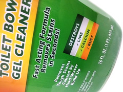 ( 6 ) Lime-x Liquid Toilet Bowl Gel Cleaner, Removes Lime Calcium Rust 16 oz Ea