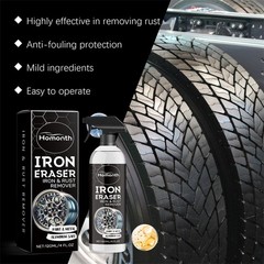 3X Iron Eraser Rust Remover Spray, Car Wheel Paint Brake Dust Fast Cleaner 120ml