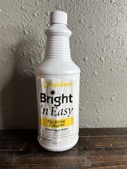 Congoleum Bright ‘N Easy No-Rinse Cleaner 32oz Lemon Scent for Resilient Floors