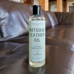 100% Natural Leather Oil & Conditioner to Repair & Restore; Shoes, Boots, Couche