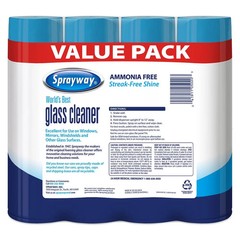 Sprayway Glass Cleaner 19 Ounce Pack of 4 Streak Free Shine – FREE SHIPPING