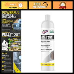 Concrete Oil Stain Remover – Cleans Oils & Greases from Garage Floors & Driveway
