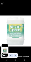 Simple Green Industrial Cleaner & Degreaser – White, 5 Gal