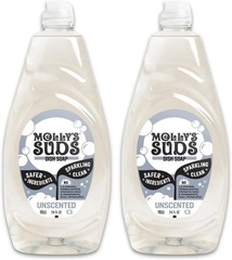Molly’s Suds Liquid Dish Soap | Clean, Simple Ingredients | Extra Scrubbing Powe