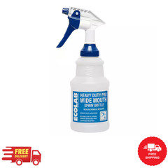 32 Oz. Heavy-Duty Pro Wide Mouth Bleach Resistant Spray Bottle