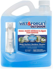 Outdoor Moss, Mold, Mildew, & Algae Stain Remover Multi-Surface Cleaner, Ready t