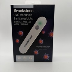 Brookstone UVC Handheld Sanitizing Light Chemical Free – Kills 99.9% of Germs