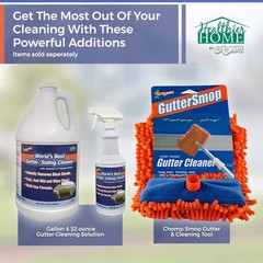 Microfiber Gutter Cleaner Tool: Ultimate Gutter Cleaning Smop for All Types o…