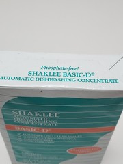 Vintage Shaklee Basic-D Automatic Dishwashing Concentrate Powder 50 oz. NOS 3lbs