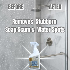 Ultimate Grout Cleaner for Tile & Grout Acid Free Stain Remover QT/Brush Acid