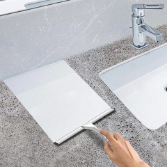 All-Purpose Stainless Steel Shower Squeegee for Shower Glass Door with 2 Adhesiv