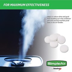 Biodegradable Clean Flow Tabs – 6 Count for Clog-Free HVAC & AC Drain Lines