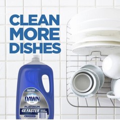 Dawn Platinum Dishwashing Liquid Dish Soap, Refreshing Rain 90 Fl oz.