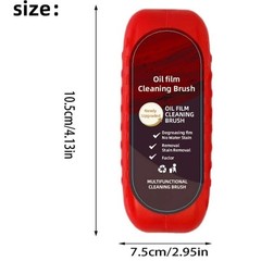 2 Pack 120ML Automotive Oil Film Cleaning Brush for Car Windows Glass Cleaning