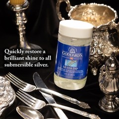 Silver Jewelry Cleaner Dip Tarnish Remover Solution For Intricate Filigree 10 oz