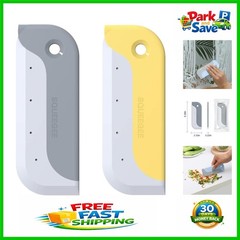 Easy-to-Use Dual Mini Squeegees: Kitchen & Bathroom Cleaning Made Simple