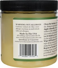 Refined Walnut Oil & Beeswax Cutting Board Oil & Conditioner, 8 fl.oz