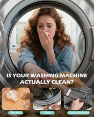 Mamouris Clean Washing Machine Cleaner Tablets – 24 Pack for a 12 Supply