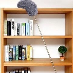 Microfiber Extendable Duster Soft Dusting Brush Washable Household Cleaning Tool