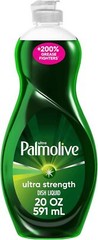 Palmolive Ultra Strength Liquid Dish Soap, Original Green, 20 Fluid Ounce