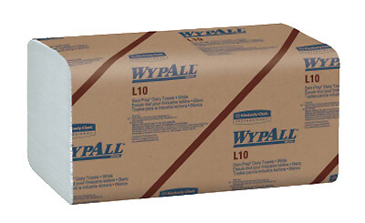 WypAll 01770 Dairy Towels 200 sheet 1 ply White