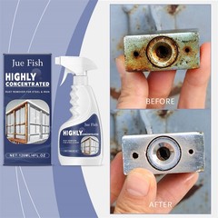3X Industrial Highly Concentrated Rust Remover 120ml For Steel & Iron HOT