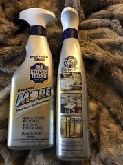 (2-Pk) BAR KEEPERS FRIEND Hard Surfaces Glass Copper Brass SPRAY + FOAM CLEANER