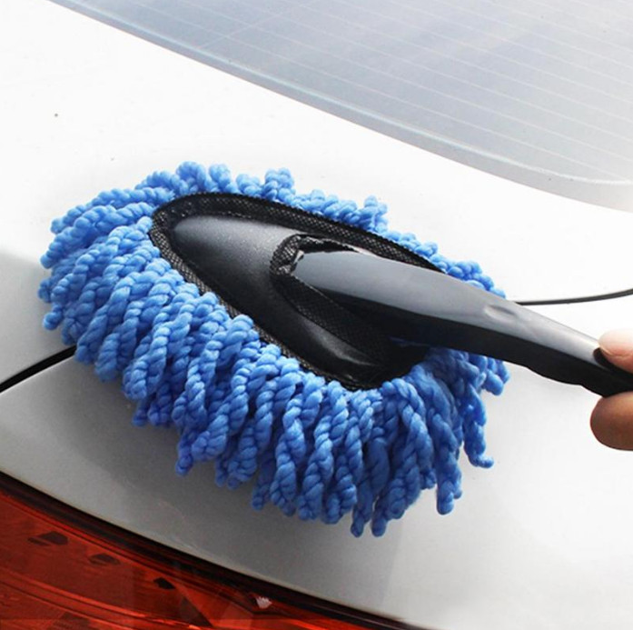 Car Wash Brush Wax Mopping Duster Wax Brush House Dusting Duster Cleaning Tool