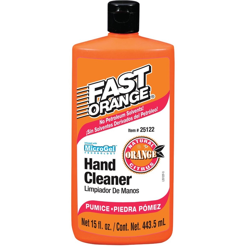 PERMATEX Fast Orange Pumice Citrus Hand Cleaner, 15 Oz. 25122 PERMATEX Fast