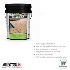 Gator Shampoo Paver & Natural Stone Cleaner | Alliance Bulk Concentrate 5 Gallon