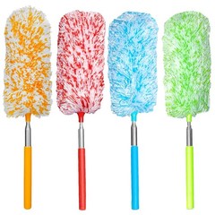 4 Pcs microfiber Hand duster washable Microfibre Cleaning Tool Extendable